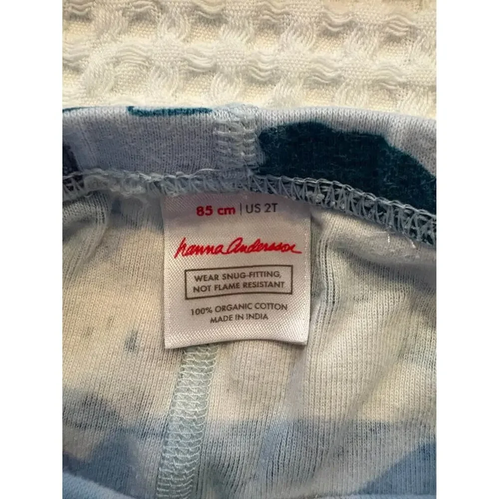 Hanna Andersson Winter Sports Hockey Ski 2-Piece Pajamas: 2T
